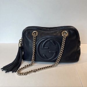 Gucci Bag Authantic Chain Shoulder Leather